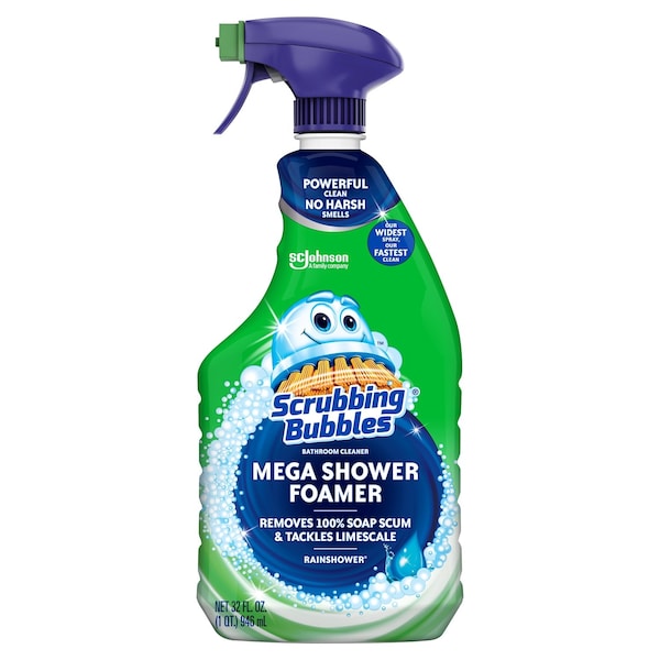 Scrubbing Bubbles Scrubbing Bubbles Mega Shower Foamer Rainshower Scent Bathroom Cleaner 32 oz 1 pk 71016 - main